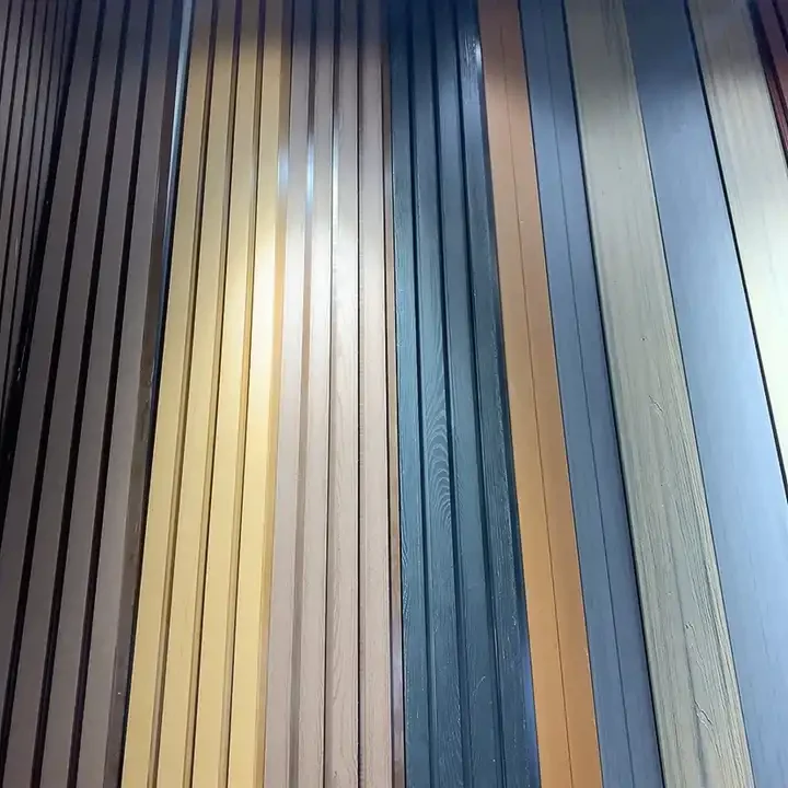 Hot Sale Easy Install Wall Cladding Panel for Outdoor Waterproof Fence Customization Garden Fence  WPC Wall Panel