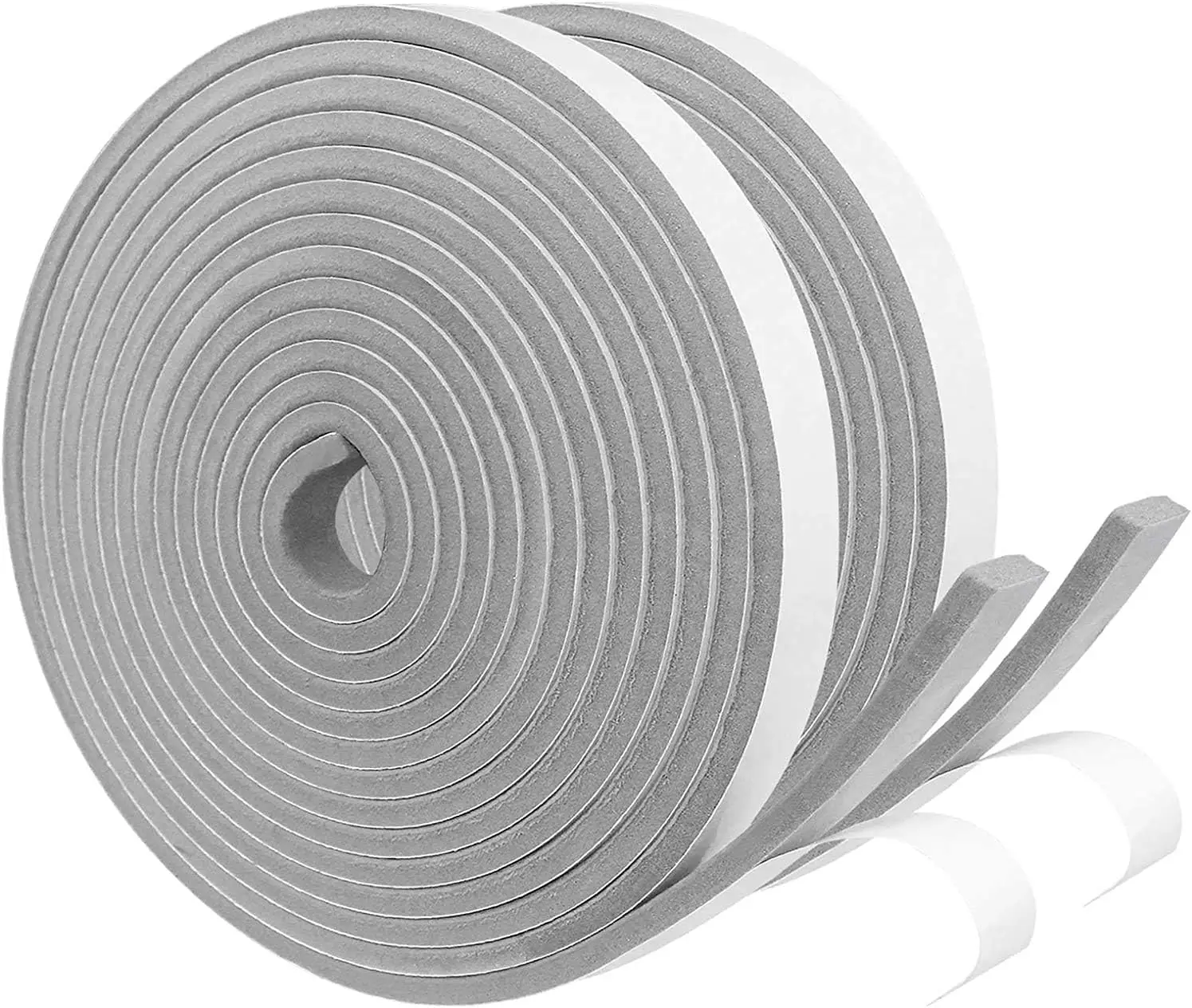 Sealing Tape Self-Adhesive Foam Sealing Tape for Sliding Doors Wardrobe Windproof Sealing Strips for Doors and Windows