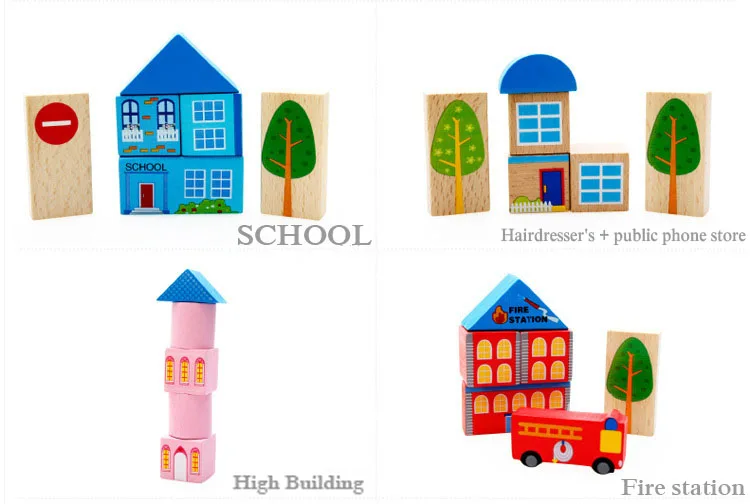 Toy house miniature wooden diy wooden toy house