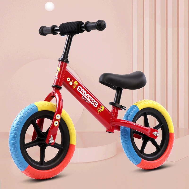 2024 Cheap price kids balance bike inflated tire tube baby balance bicycle
