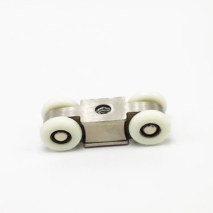 Four wheels wardrobe sliding door roller sliding window roller wheel