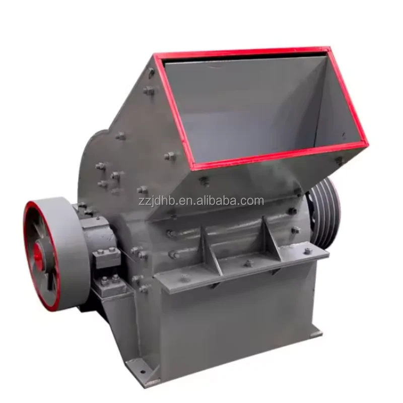 Factory Wholesale Black Steel Large Caliber Crusher Hard Rock Crusher Heavy Duty Hammer Crusher
