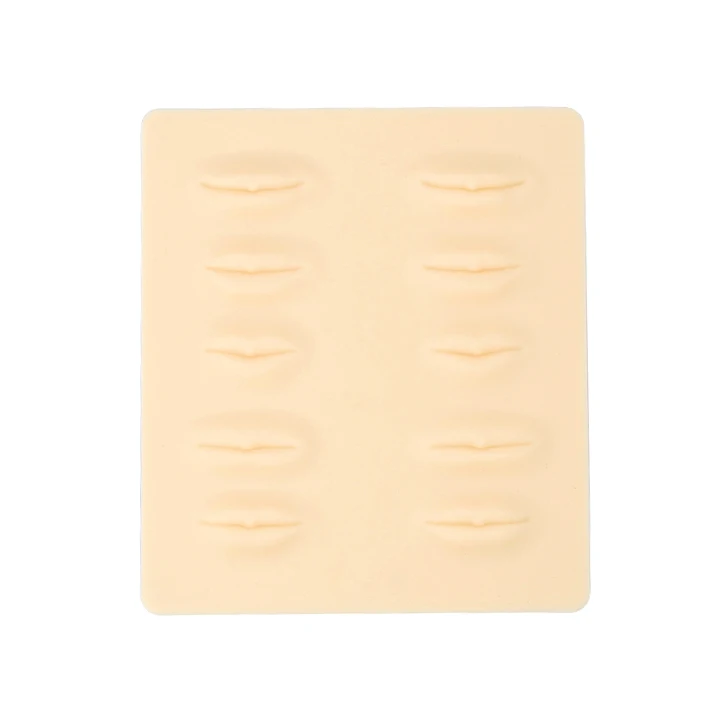 permanent makeup training lips silicone microblading 3d tattoo practice skin