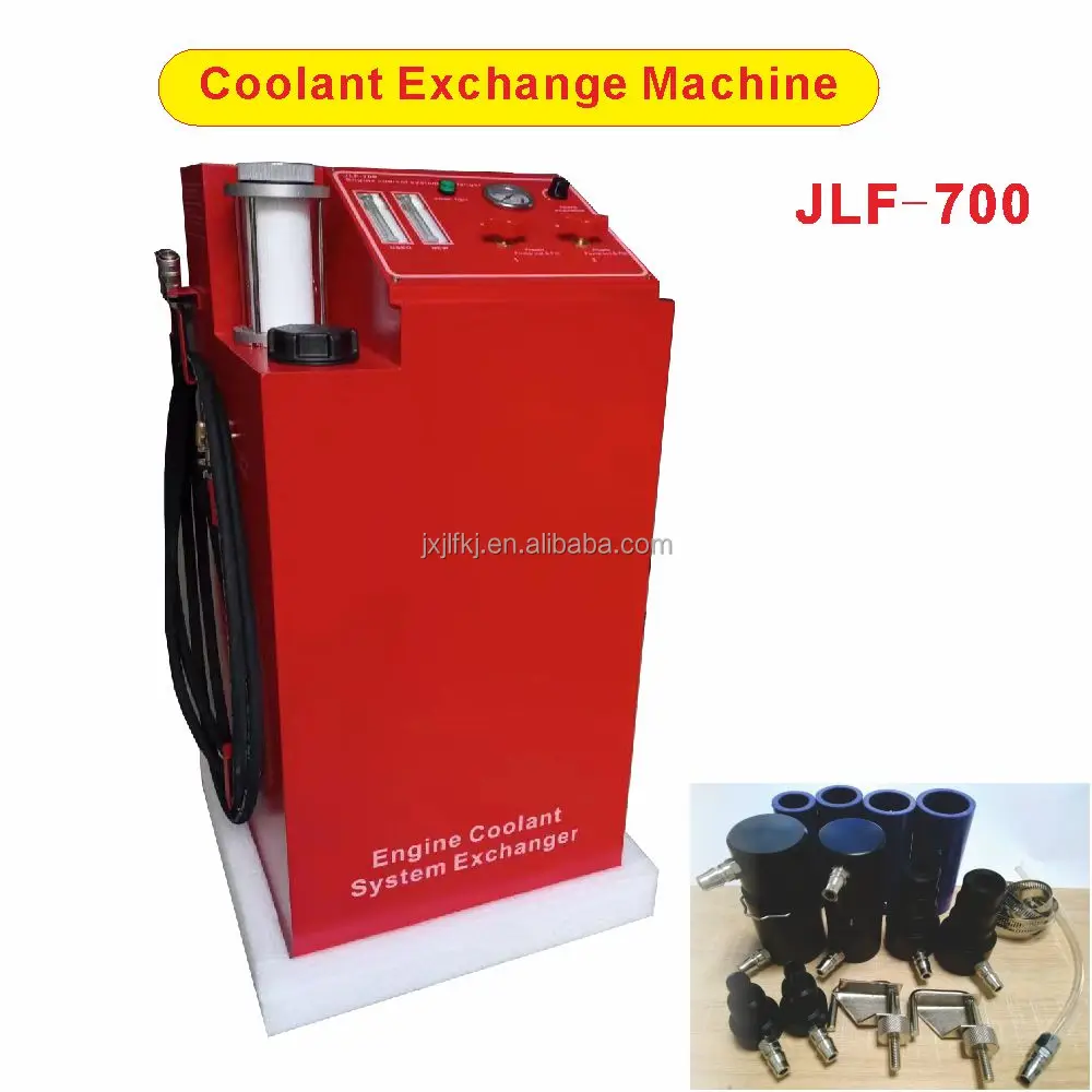 Jielifeng car Engine Radiator Cooling System Cleaning Machine for car coolant with a cup to filterate