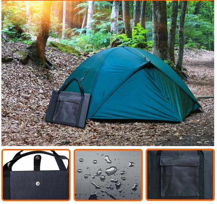 SPOT Outdoor portable  Solar charging folding bag monocrystalline photovoltaic panels for camping