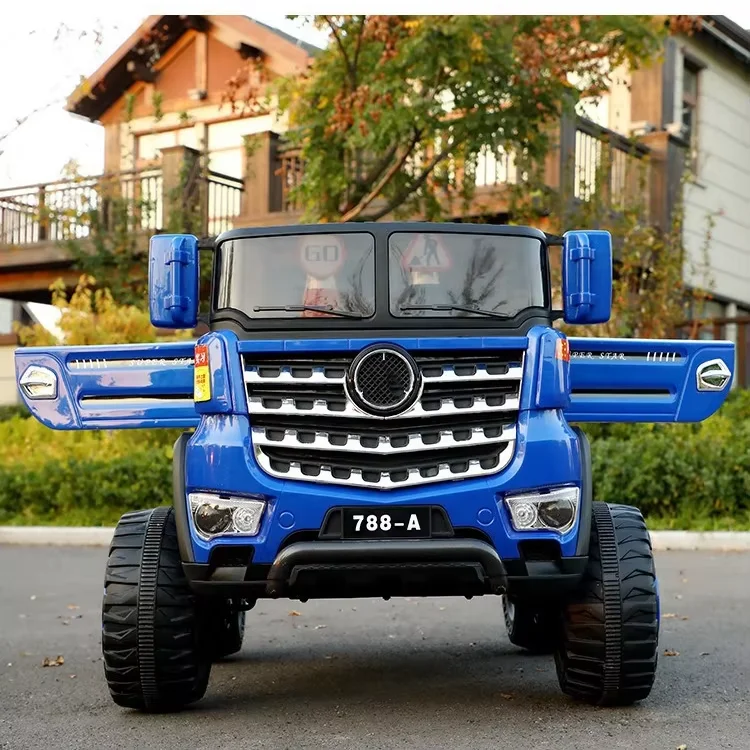 Hot Sale 12V Kids Electronic Battery Car Toy Unisex Remote Control Plastic Ride on Wheels Inexpensive for Sale