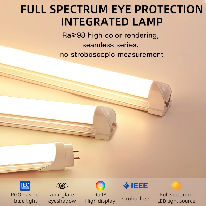 Factory T5/T8 LED Tube LAMP 14W 18W LED Tube LIGHT Office use 3000k 4000k 6500k led fluorescent lamp