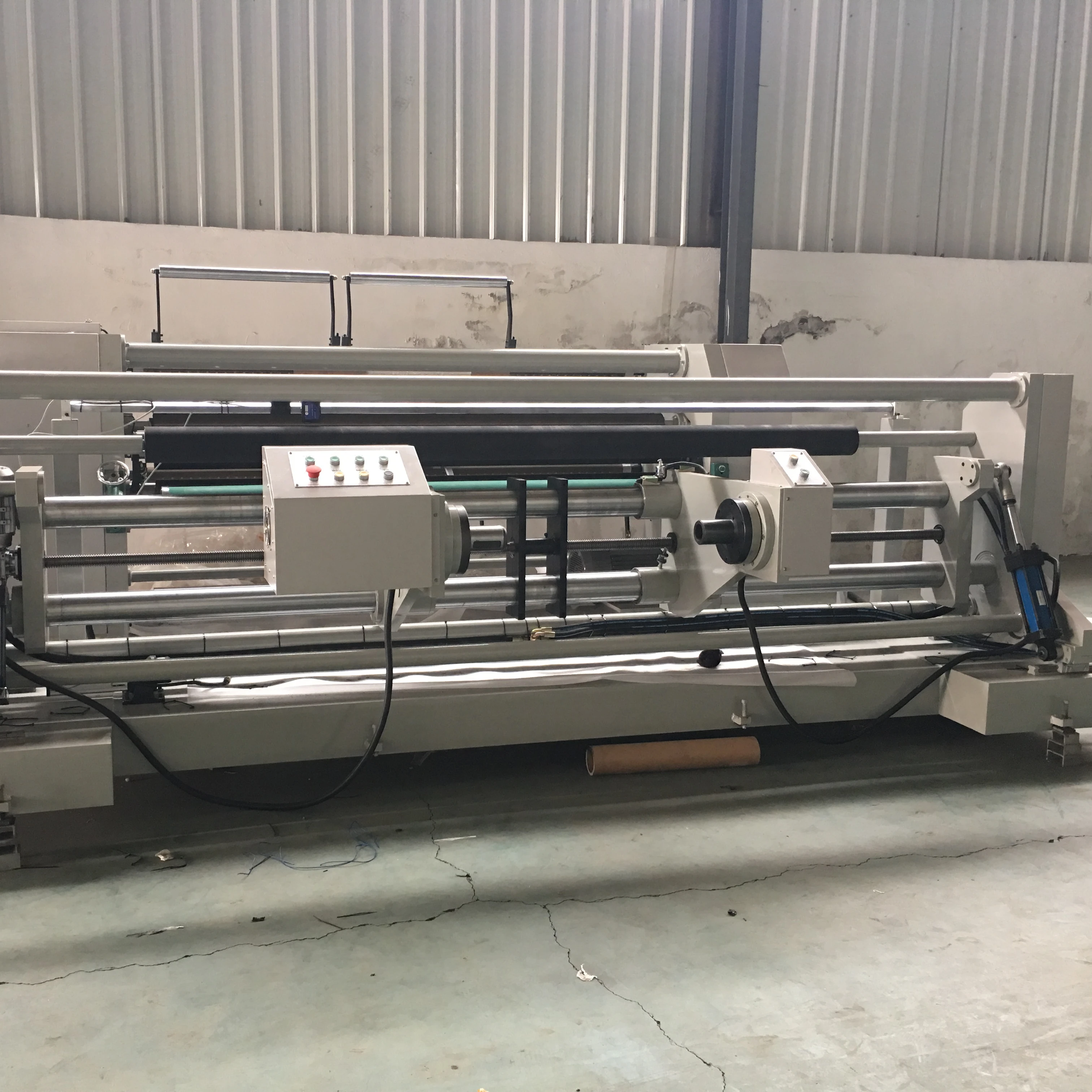 Dp-1600 Roll Plastic Film Slitter Rewinder(two Motors) Fabric Slitting Machine Price Non Woven Slitting And Rewinding Machine