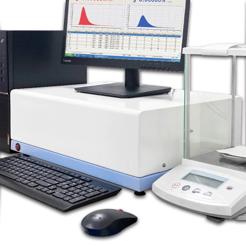 high-frequency infrared carbon sulfur analyser for metal ore coal cement glass analysis