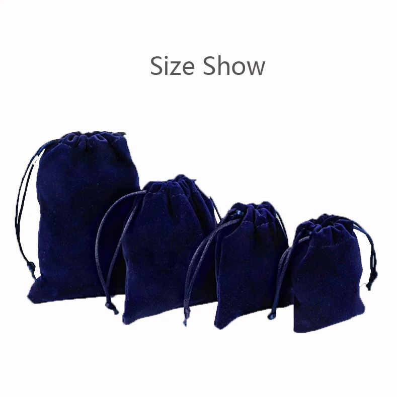 Customized Logo Black Microfiber Pouch Jewellery Recycled Drawstring Velvet Soft Dust-proof dust gift cosmetic packaging bag