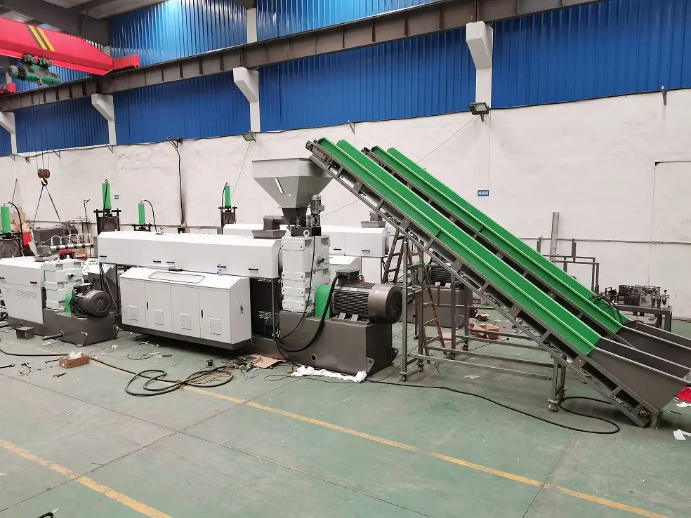 ABS PS PC PA PP PE China plastic granules pelletizer machine plastic recycling granulator