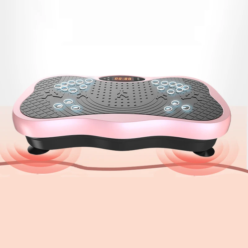 China high-frequency whole body vibration machine vibration plate crazy fit massage oscillating vibration platform