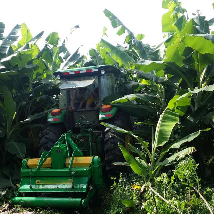 Banana Tree Stalk Grinder Shredder straw cleaning large root straw recycling machine straw cleaning machine