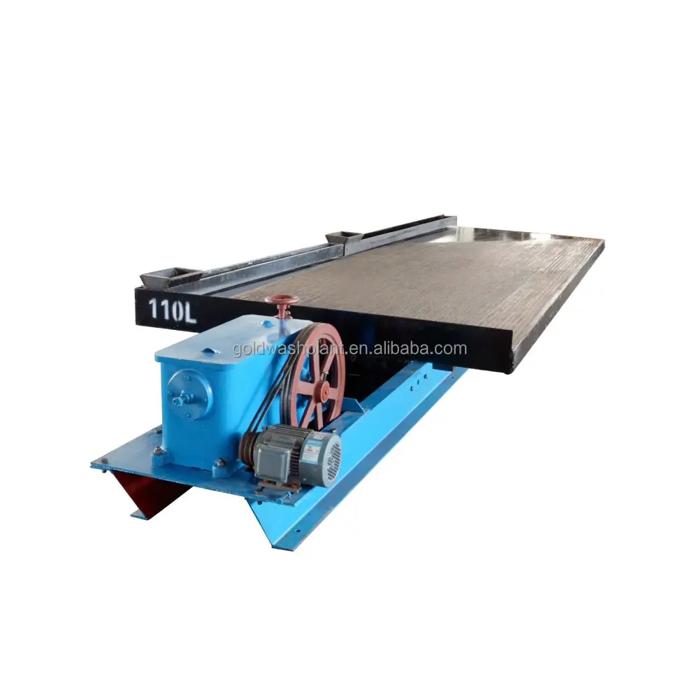 
Small Scale Gold Mining Equipment 1-2 TPH Rock Gold Processing Plant with Ore Rock Jaw Crusher, Wet Pan Mill, Gold Shaking Table 