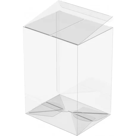 Promotion Printing PET Folding Clear PVC Toy protector display Packaging Box