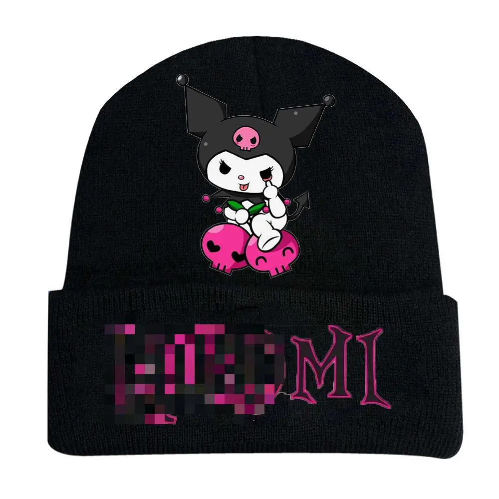13 Designs Wholesale Price Anime Large Baby Beanie Hats My Melody Cartoon Hello Cat Embroidery Hats with Custom Logo