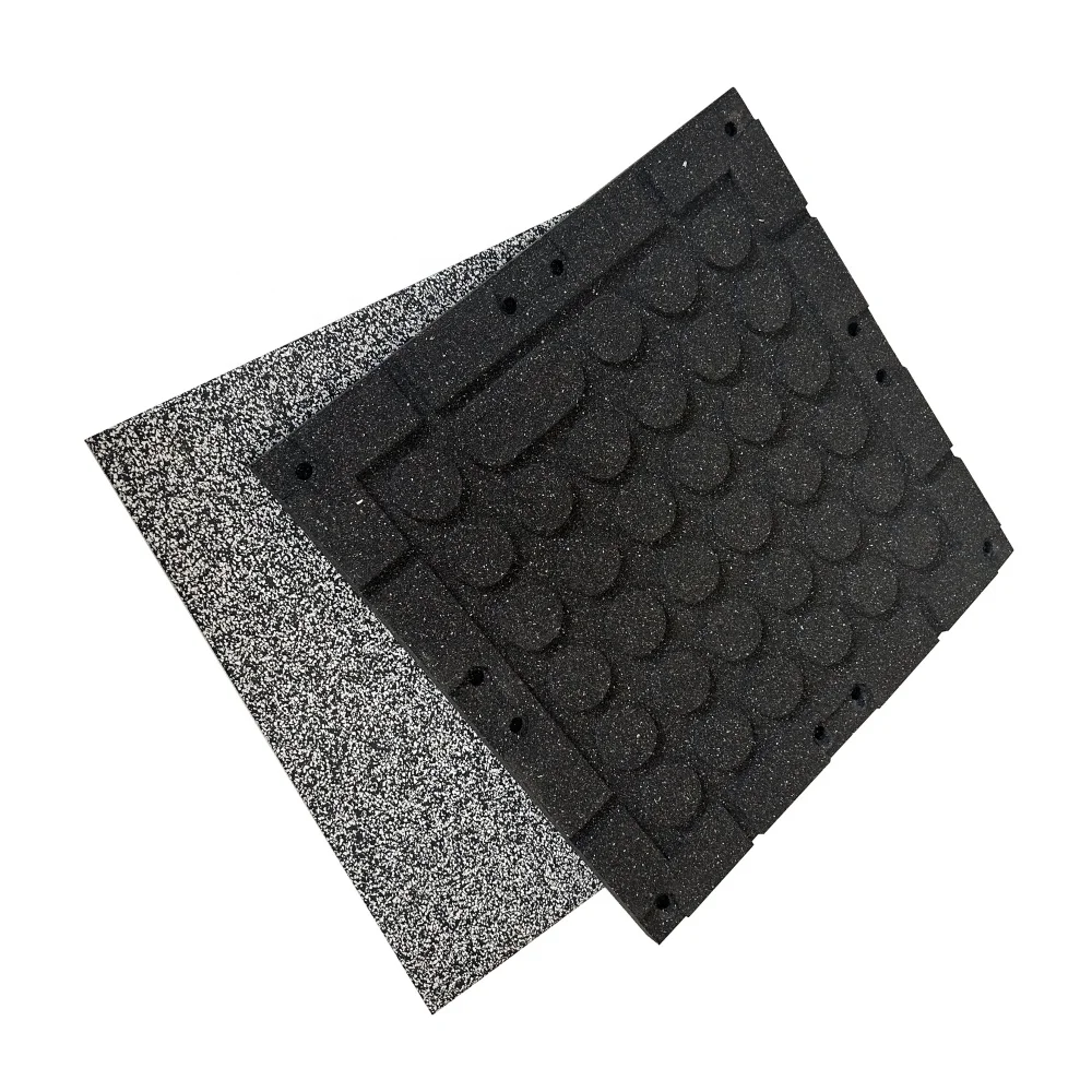 Black+EPDM Anti-Shock Anti-Slip Rubber Gym Mat Sports Flooring Fadeless with Long Warranty for Exercise CE ROHS Compliant