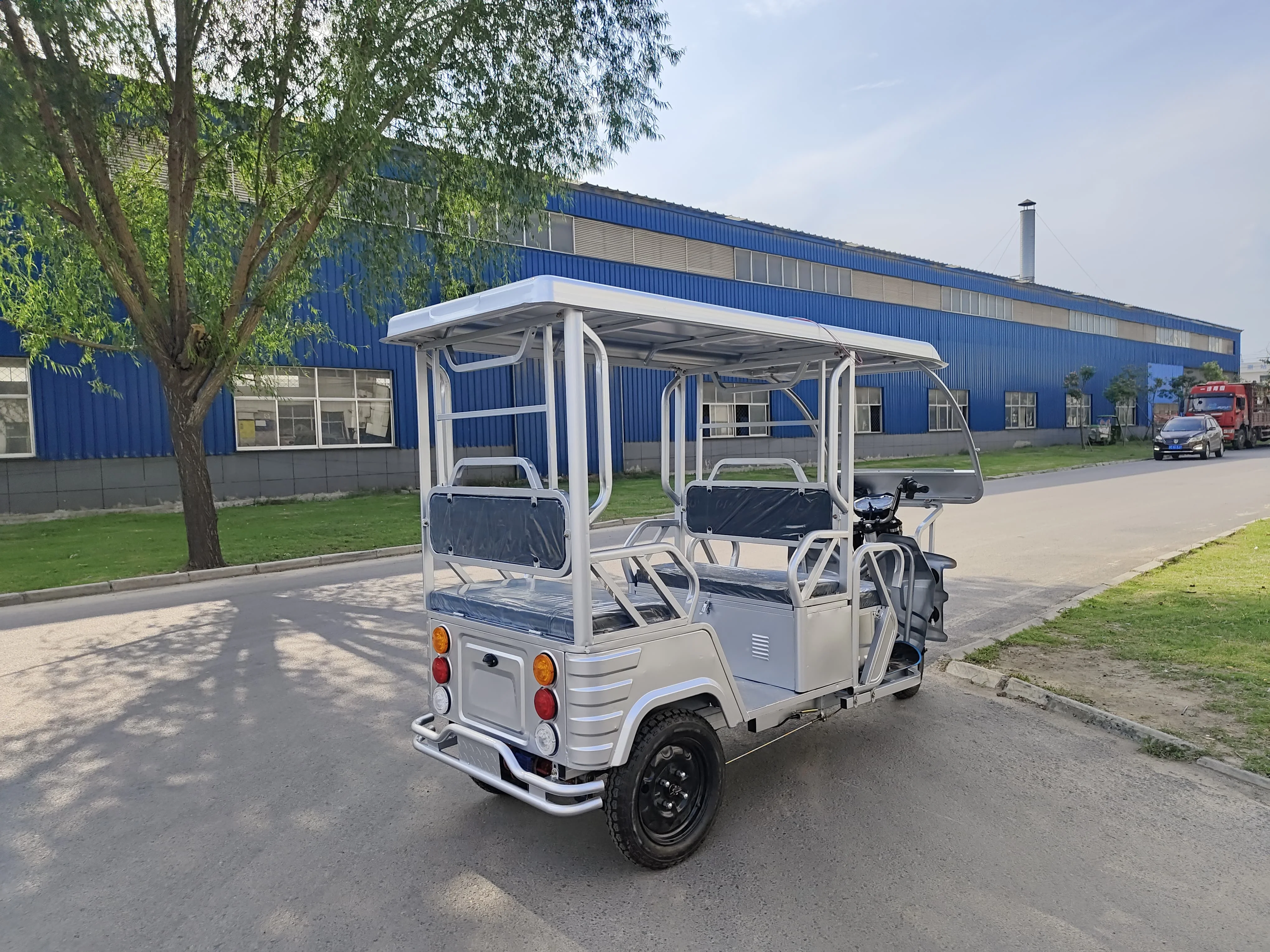 Sharefer factory direct sales 60V 800W electric moped adults three wheeler motorcycle electric cargo tricycle