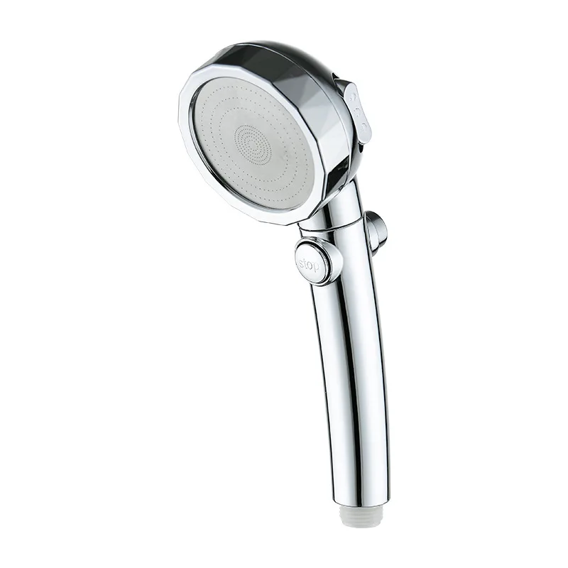 Multifunctional High Pressure Shower Nozzle 3 Modes Bathing Filter Shower Head High Pressure Bathroom