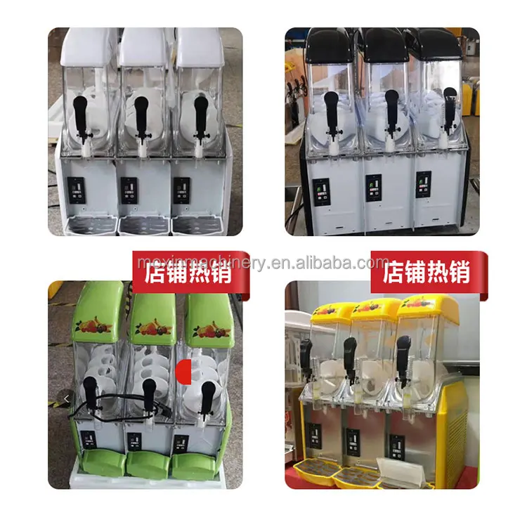 smooth running  Commercial Slush Machine Smoothie Frozen Drink Slushy Making Machine Slushie