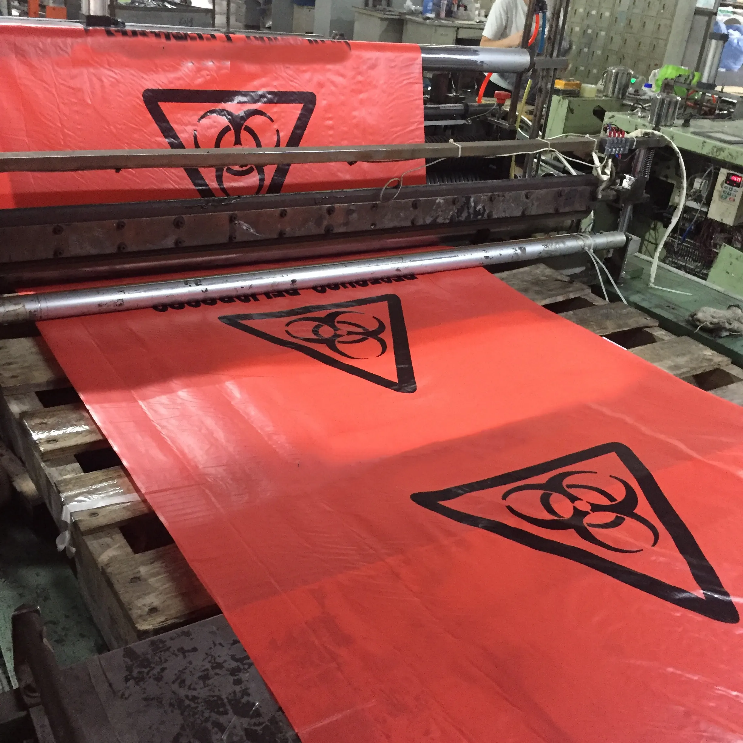 Биоопасные мешки для отходов пластиковые одноразовые медицинские мусора биомедицинские медицинских больниц