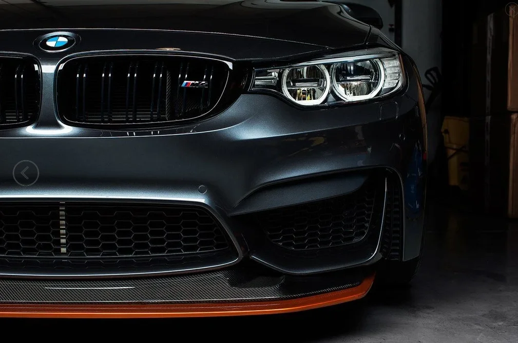 Передний спойлер из углеродного волокна для BMW F80M3 F82M4 GTS 2 шт. 2014 +