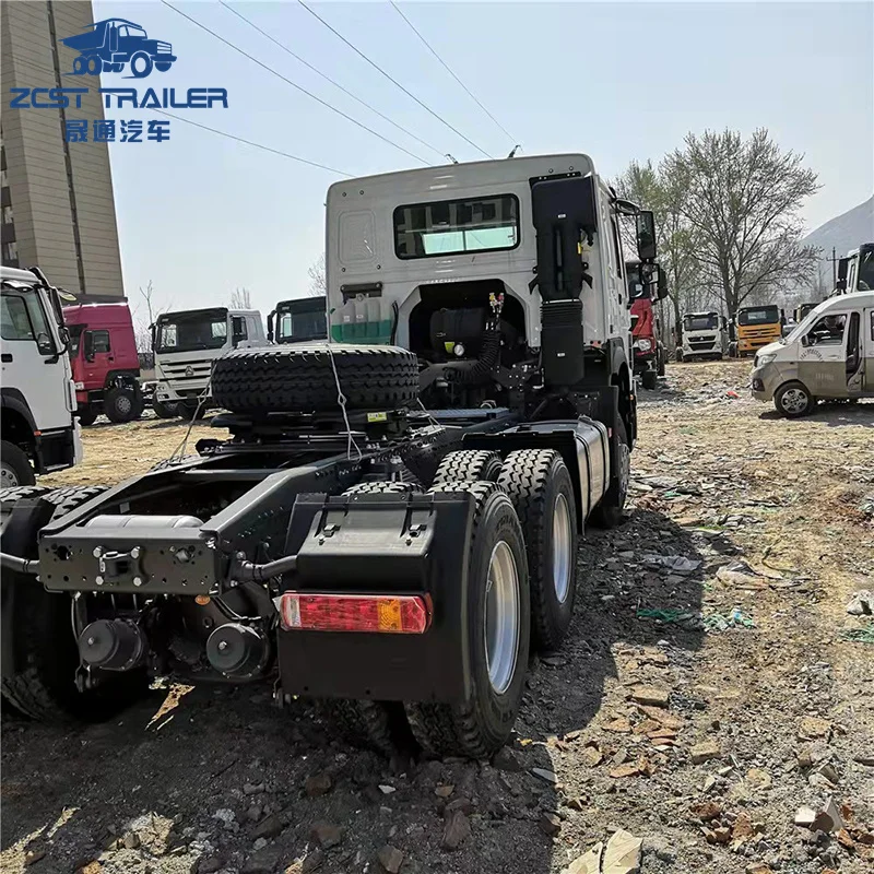 371hp diesel 2016 mode 6x4l 10 wheels sinotruck howo used tractor truck head