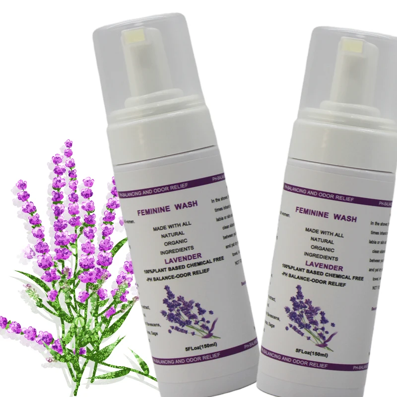 Feminine Washes Vaginal Private Label Foam Organic Coconut Oil Gynepro Materials Yoni Wash