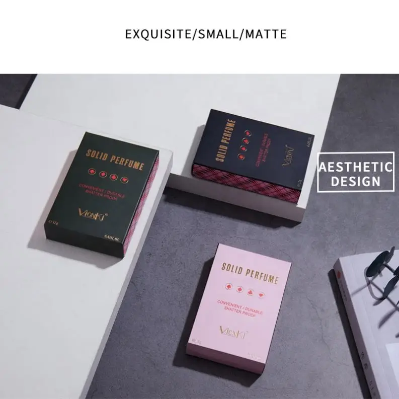 Factory Directly Supply  Long Lasting Fragrance Solid Body Balm Deodorant Perfume