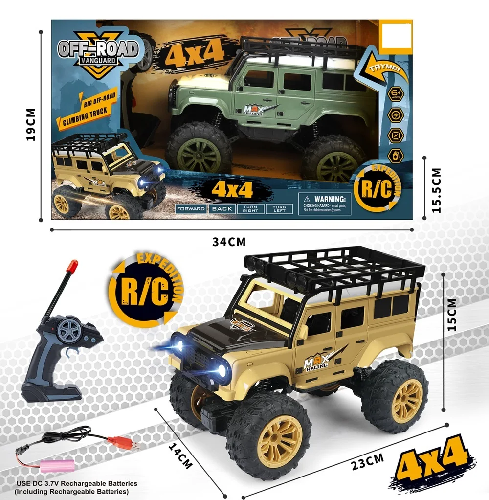 RC land rover defender 4*4 toy car rc land rover off-road remote control car