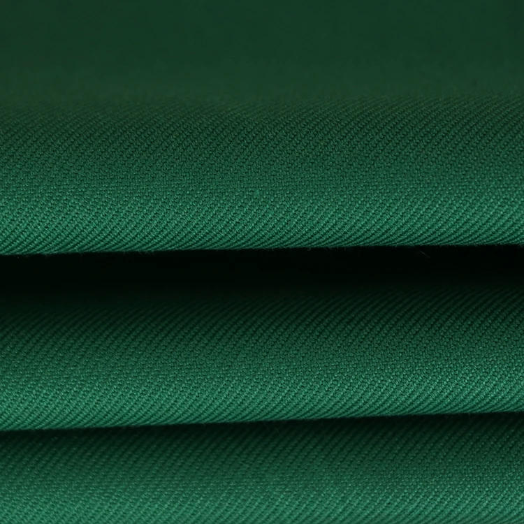 Polyester/Viscose Blend Fabric Twill Fabric Dyed Workwear Fabric KY-099