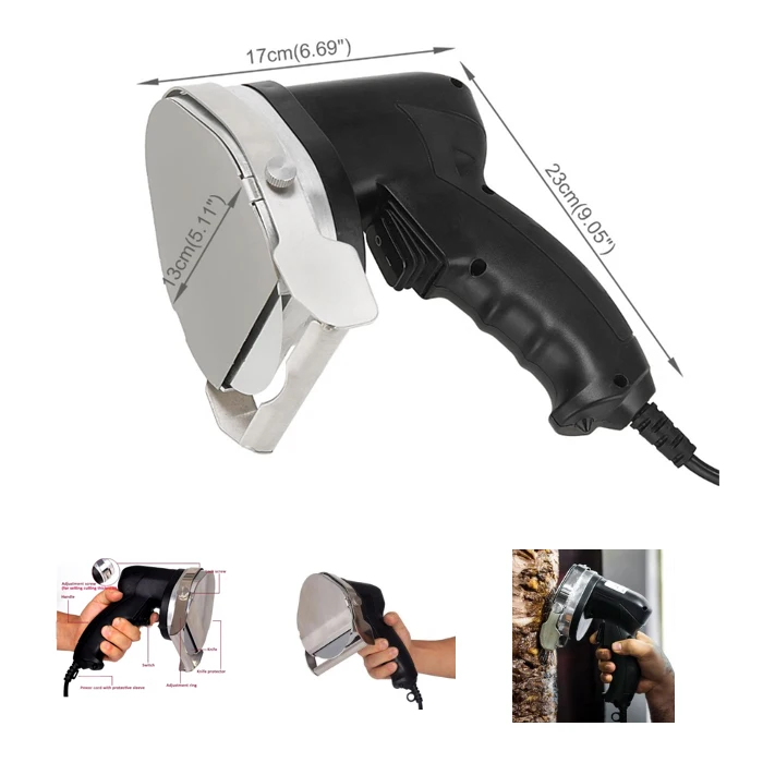 
Stainless steel doner kebab knife cut meat Gyro Shawarma kebab knife slicer 