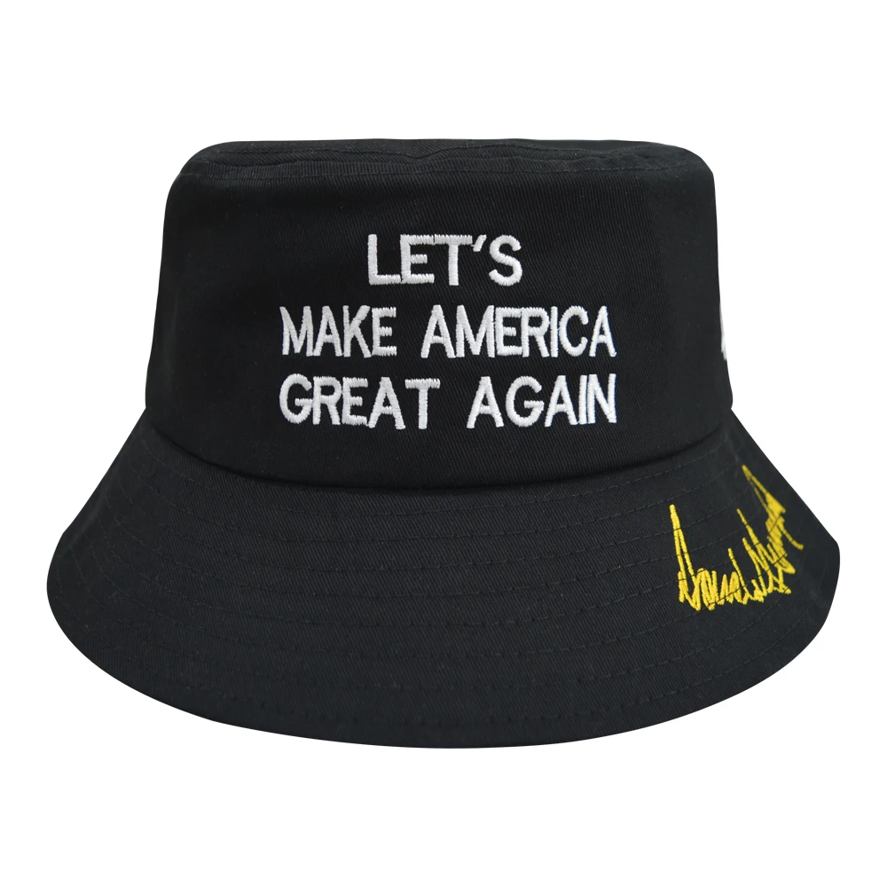 Make America Great Again Bucket Hat MAGA 2024 Bucket Caps Custom 45-47 USA Bucket Hats