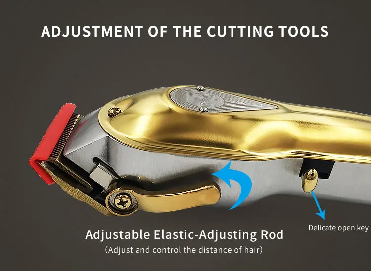 
Best Quality Hair Clipper Professional Electric Hair Trimmer for Men Cordless Hair Clippers for Stylists and Barbers 