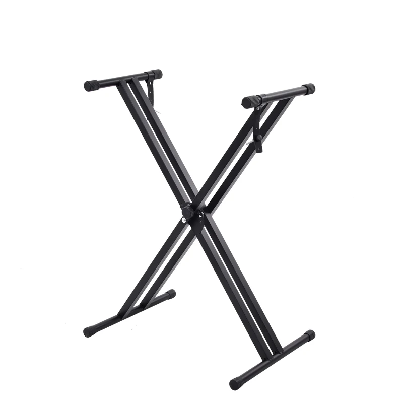 Aluminum Joint Double X Keyboard stand,electronic organ Piano Keyboard Stand