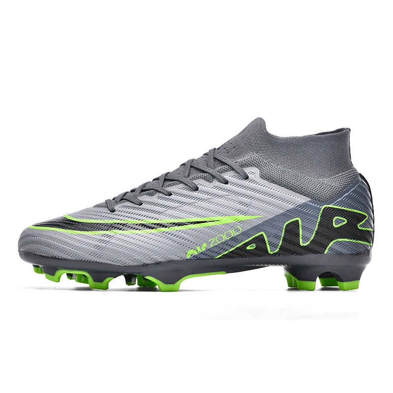 Best Selling Football Boots for Summer Original Full Knitted Waterproof Studded Soccer Shoes Size Range 35-45