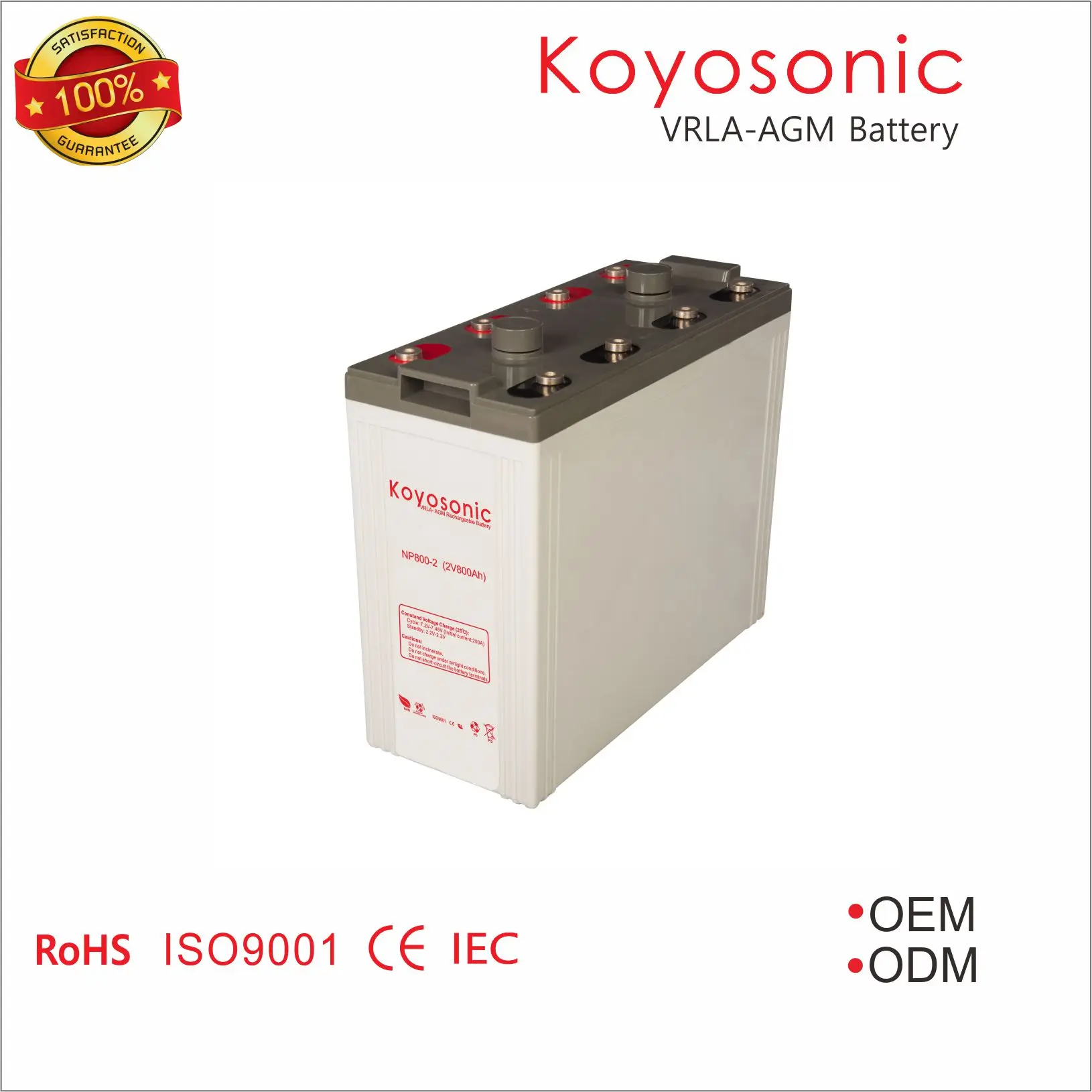 1000ah 1200ah Lead Acid Flooded Tubular Plate Rechargeable 2v OPzS Battery 500Ah 600Ah 700Ah 800Ah 1000Ah 1200Ah