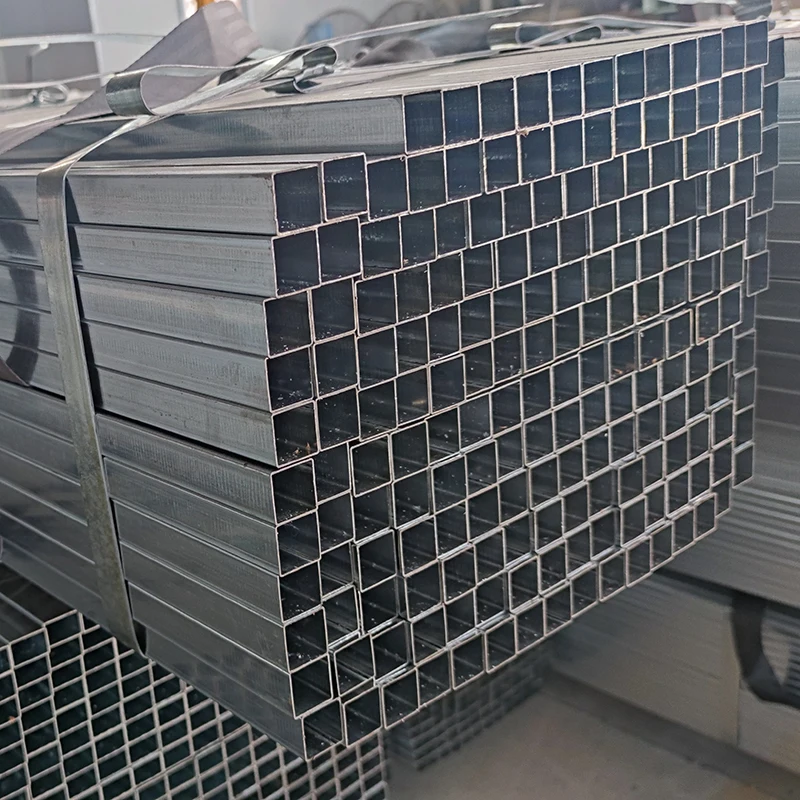 Large Stock S355 Galvanized Iron Rectangular Tube Price GI Steel Pipe Square