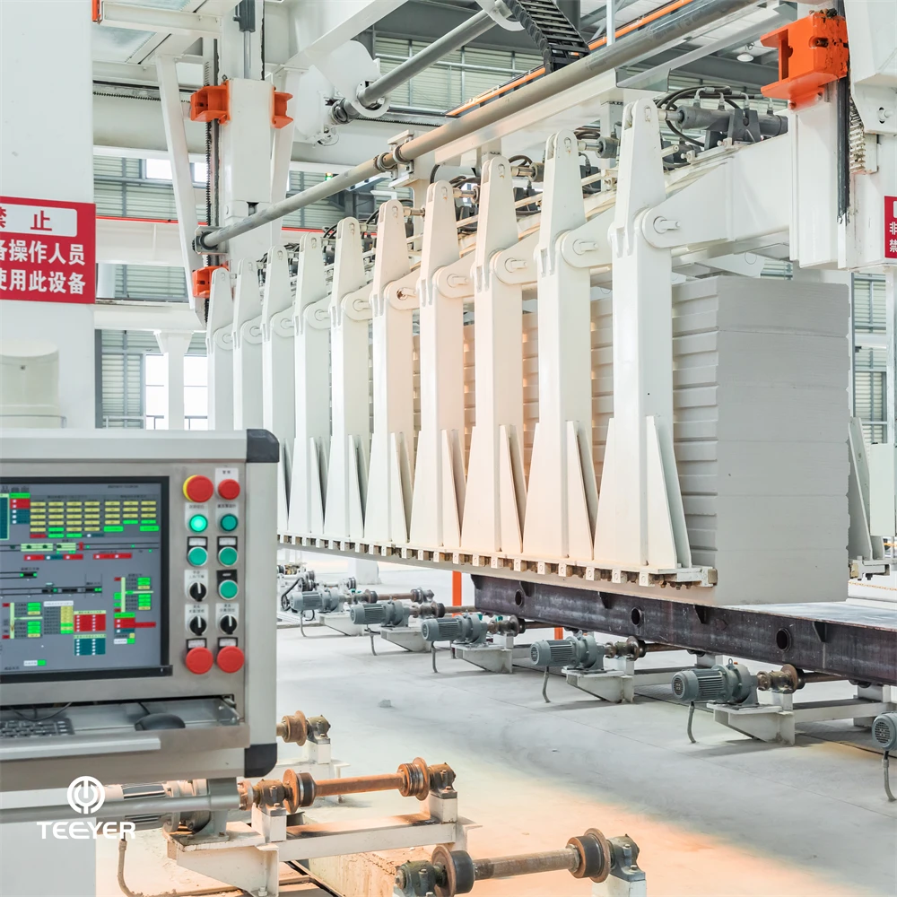 25000 м 3/год AAC блок делая машину