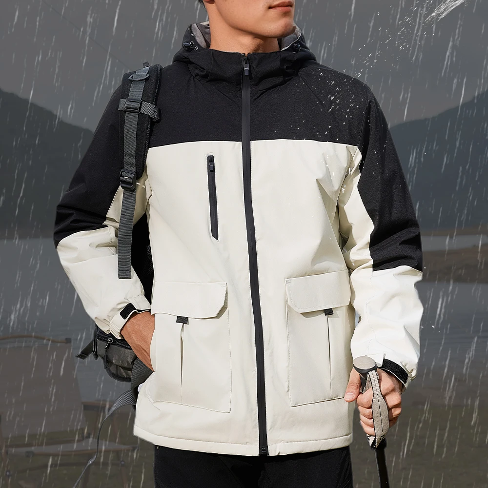 Unisex Micro Polyester Fleece Jacket Customizable Lightweight Soft Shell Outdoor Running Gym Training Jogging-Waterproof