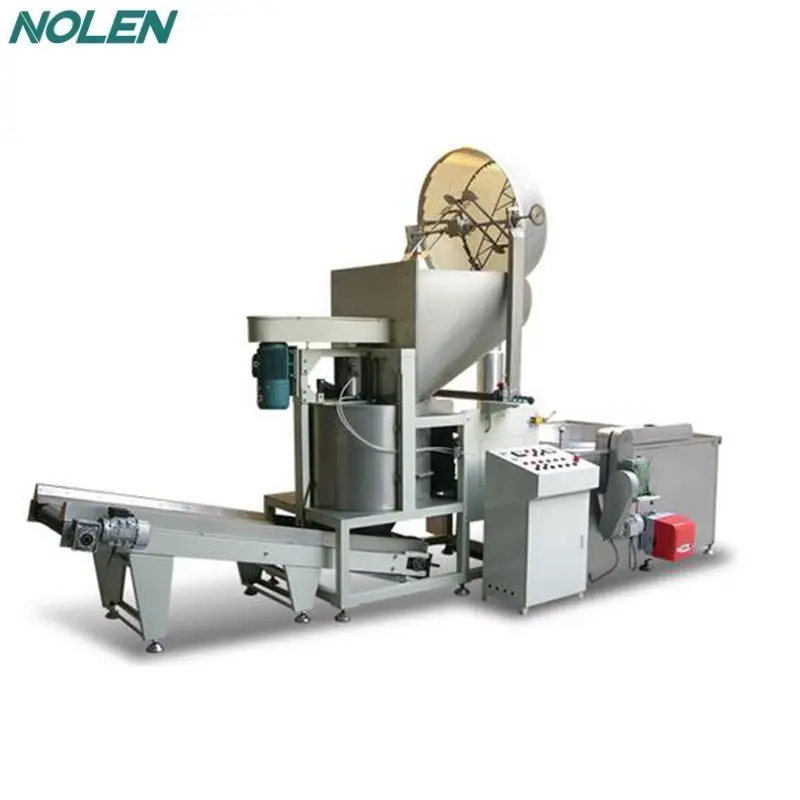 
Automatic banana chips french chips continuous deep fryer / frying machine / stir batch fryer 