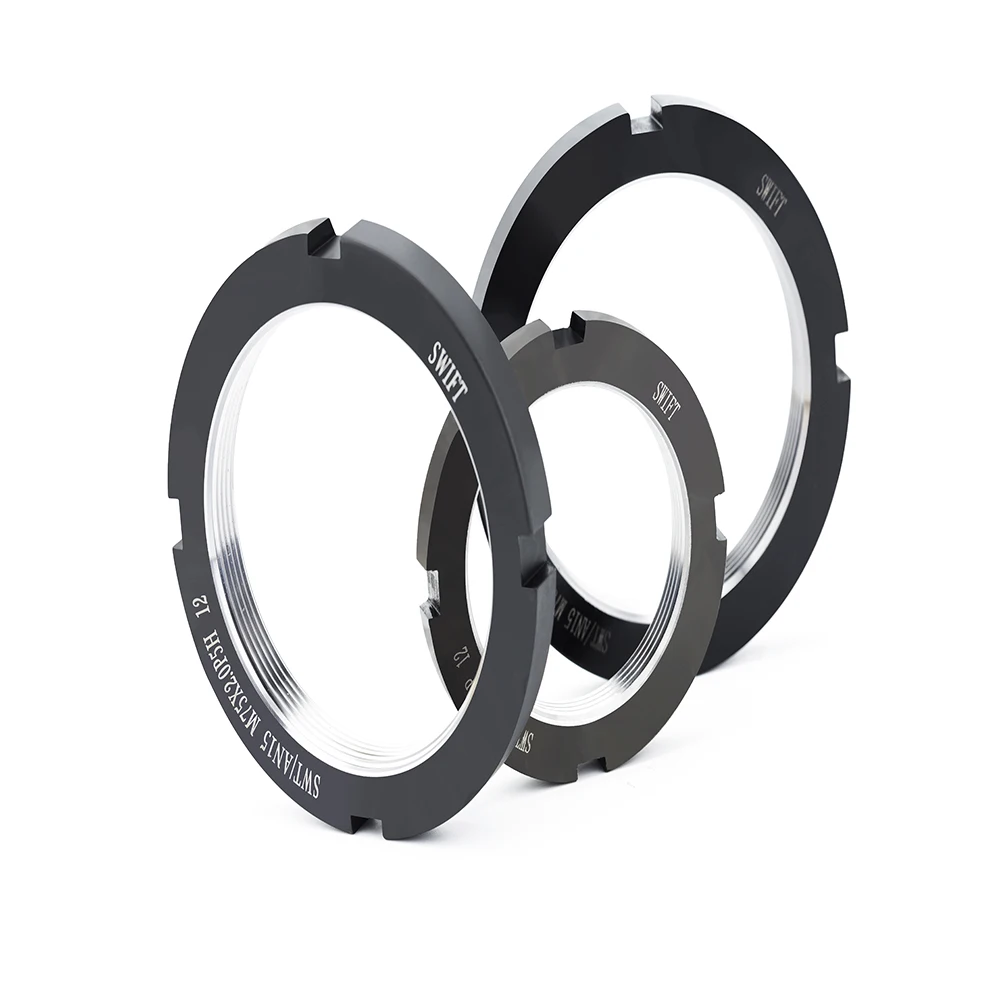 Factory Direct Supply Cnc Machining Used High Precision Lock Nuts AN Series Stainless Steel Lock Nuts