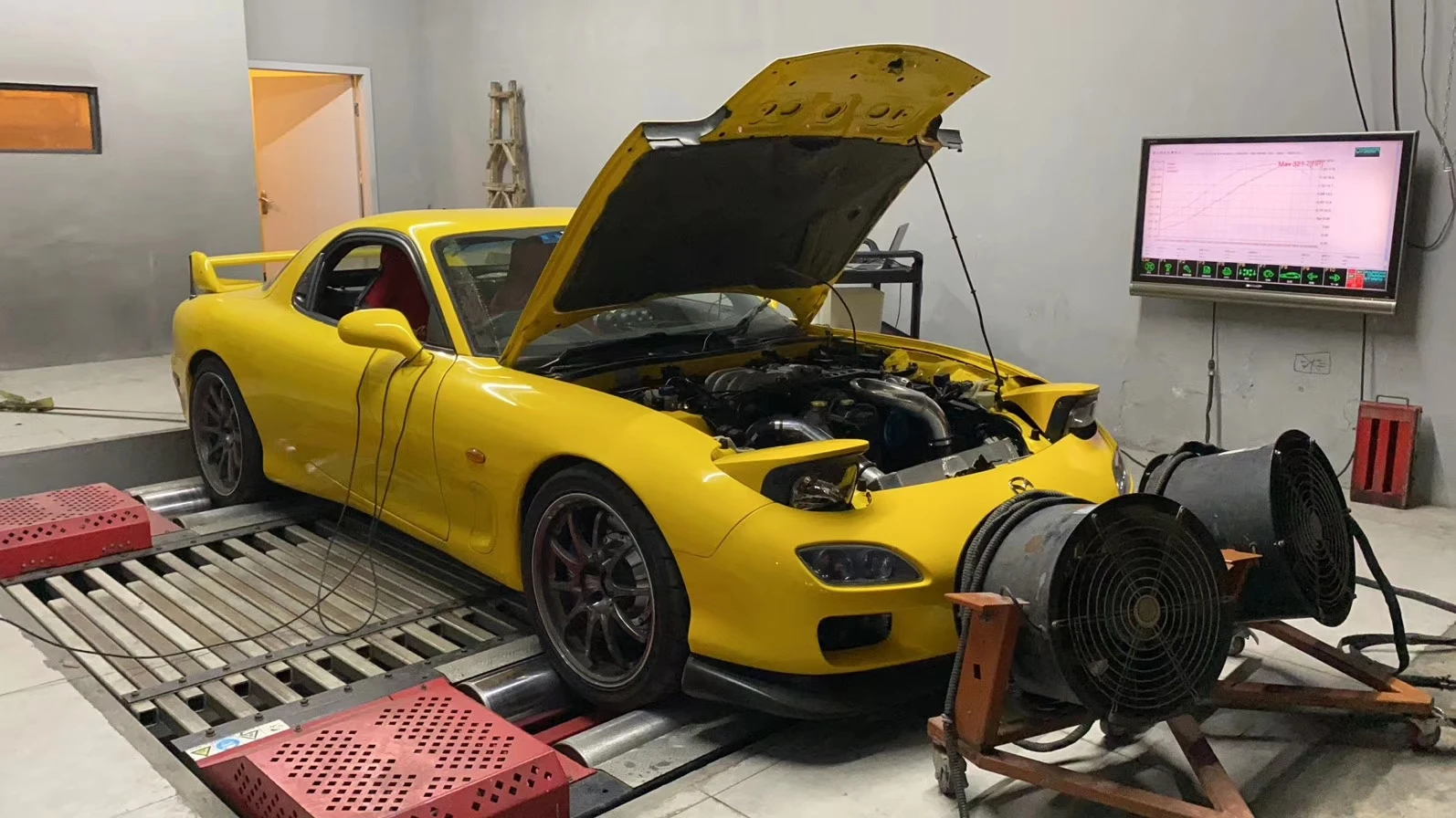  Автомобильный динамометр испытательная машина Dyno испытательный стенд