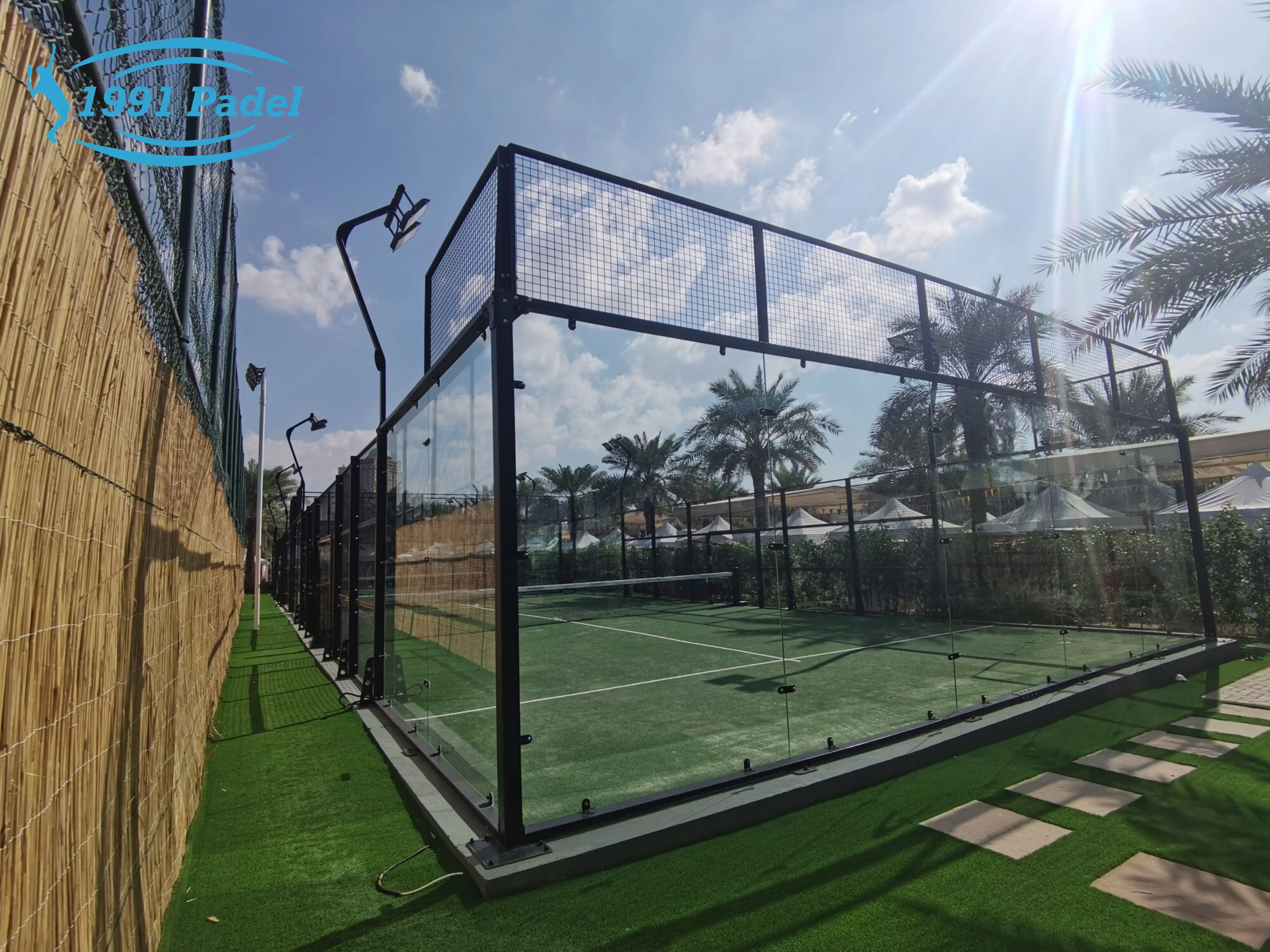 High Quality Indoor Padel Court Full Set Direct from Factory for Sports Enthusiasts