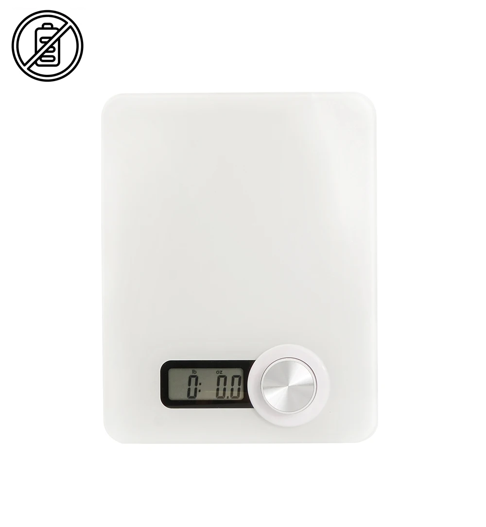Oem Eco Battery Free Automatic Power Generation 5Kg Kitchen Scale 2024 1G High Precision Ultrathin Design Modern Kitchen Scale