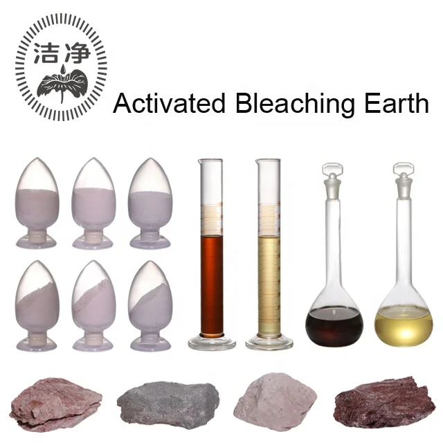 Лучшая цена Attapulgite глина для кукурузного масла рафинированного с Jiejing отбеливания земли Отбеливания Масла