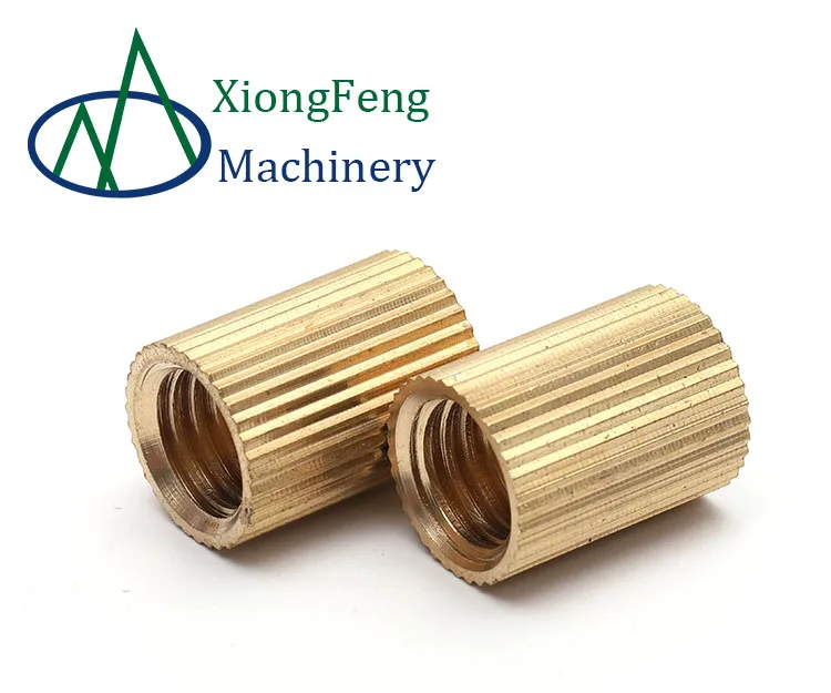 Высокая точность самоблокирующиеся латунные накатанные гайки для pcb m3 латунные вставки