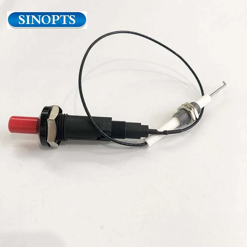 Оптовая продажа, нажимная кнопка, пьезозажигающее устройство для барбекю, гриля, фейерверка, электрическое пьезозажигание для компонентов газовой плиты