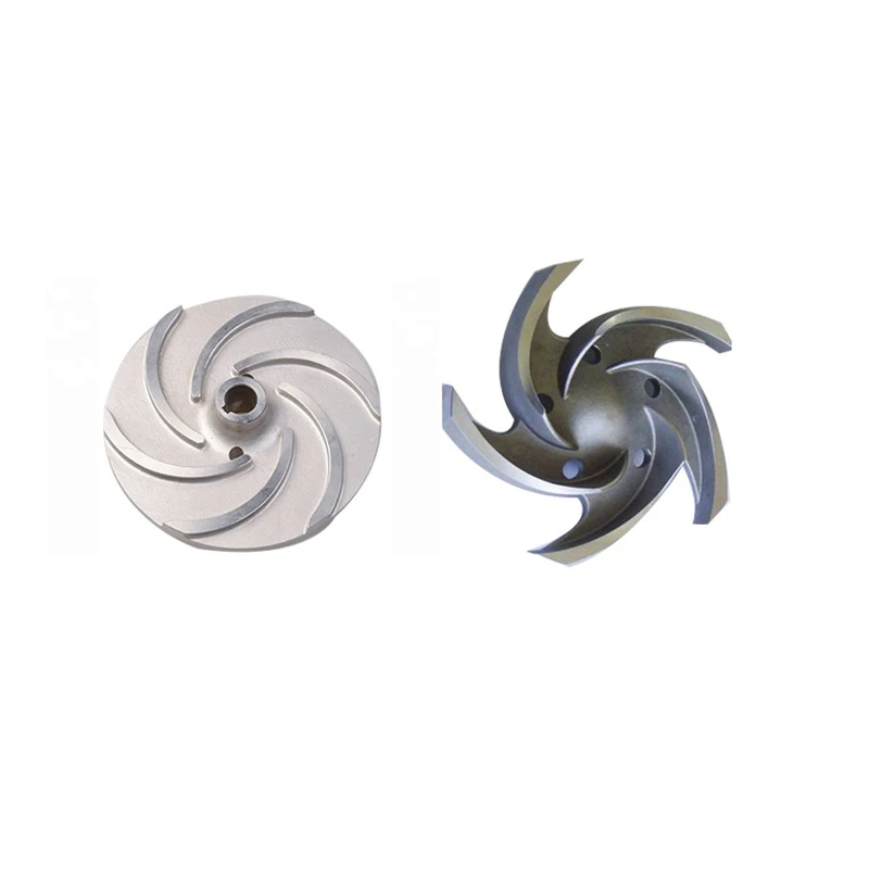 China suppliers cast steel open water pump impeller