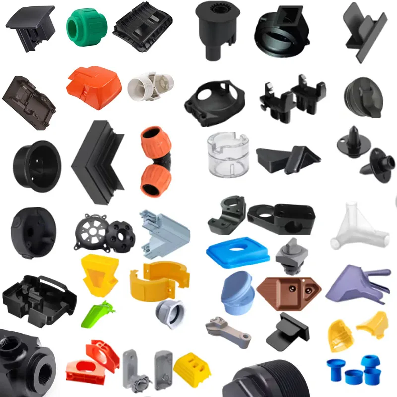 OEM Custom Small Quantity Mass Production PA66 GF30 ABS Nylon Plastic Injection Molded Parts Custom Fabrication Services